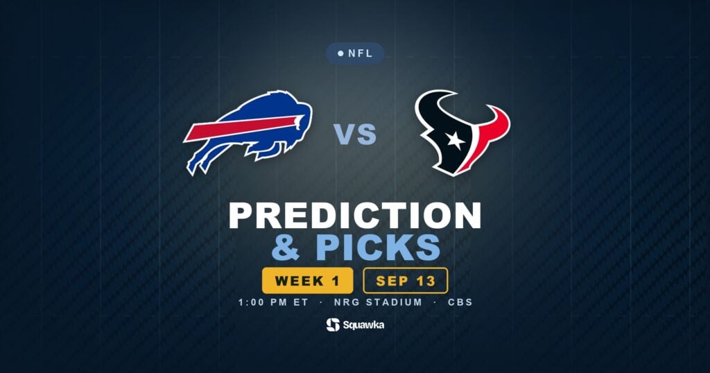 Bills vs Texans prediction, picks and odds for Week 1