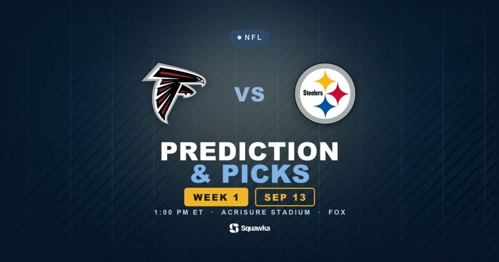 Falcons vs Steelers prediction, picks and odds for Week 1 of the 2026 NFL season
