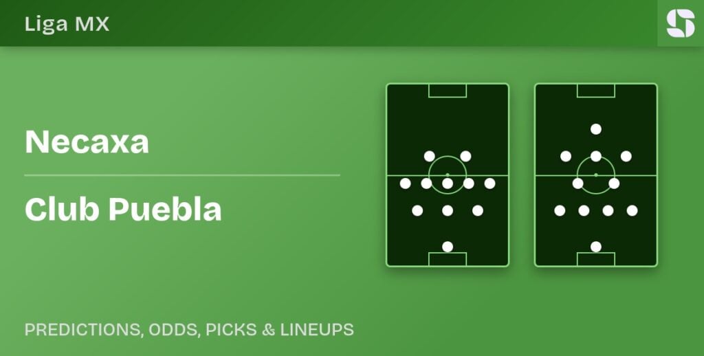 Necaxa vs Club Puebla predicted formations