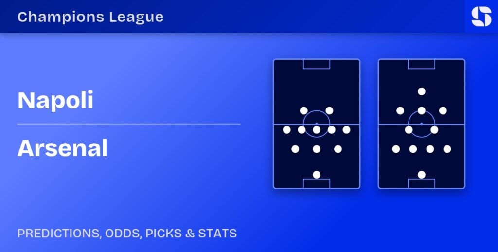 Napoli vs Arsenal predicted formations