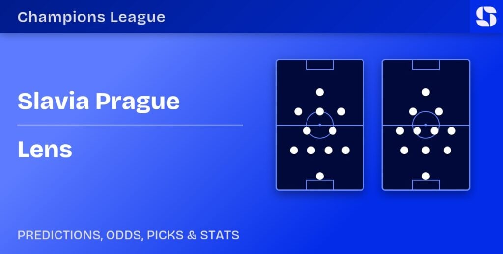 Slavia Prague vs Lens predicted formations