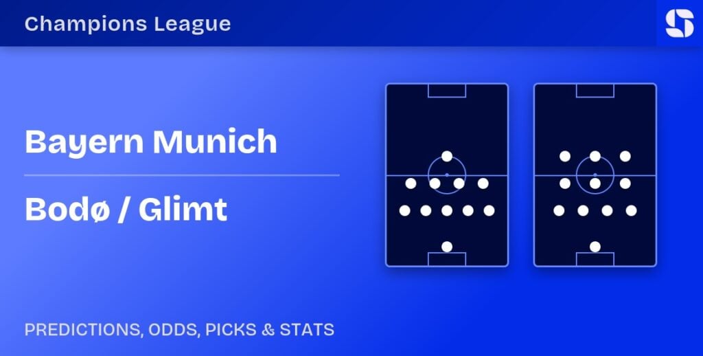 Bayern Munich vs Bodø / Glimt predicted formations