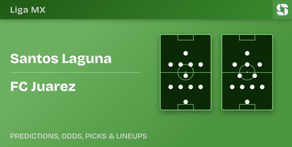 Santos Laguna vs FC Juarez predicted formations