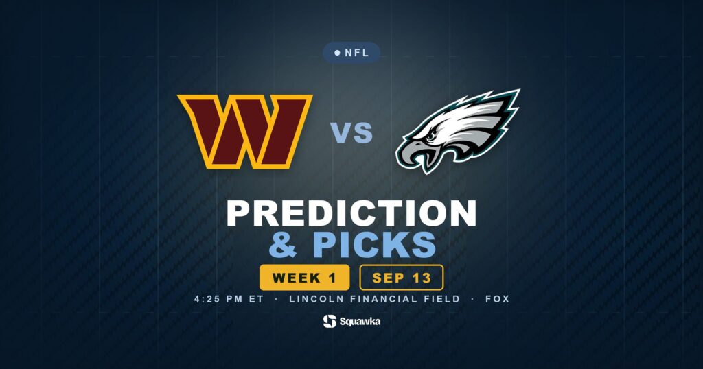 Commanders vs Eagles prediction, picks and odds for Week 1 of the 2026 NFL season