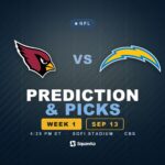 Cardinals vs Chargers prediction, picks and odds for Week 1 of the 2026 NFL season