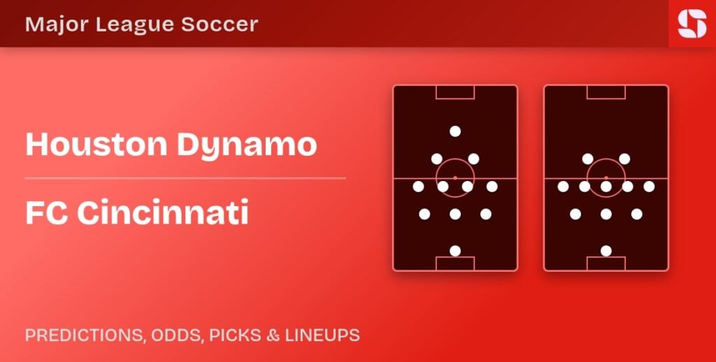 Houston Dynamo vs FC Cincinnati predicted formations
