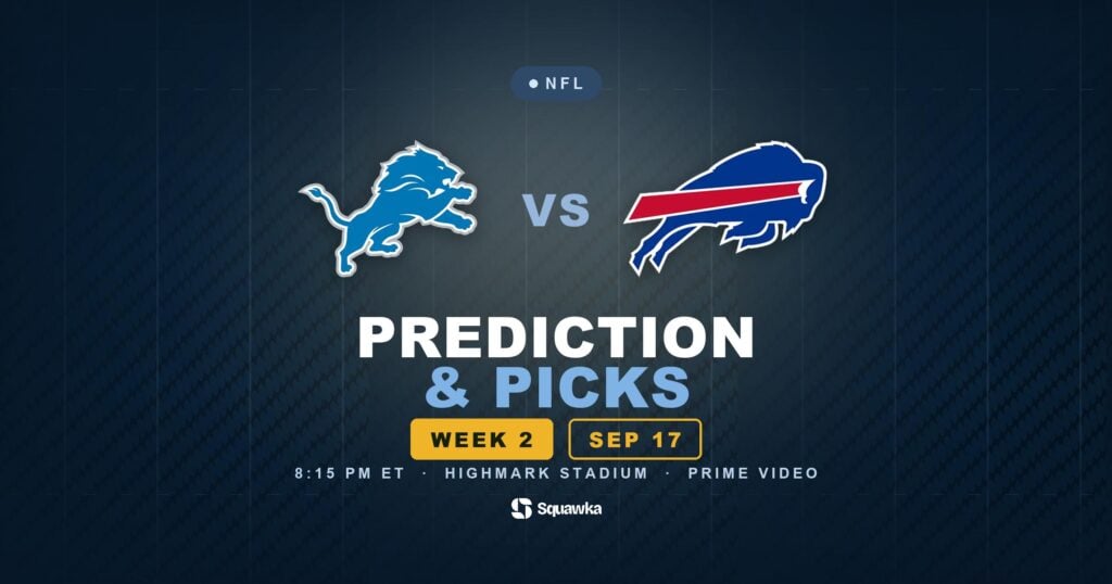 Detroit Lions vs Buffalo Bills prediction, picks and odds for Week 2 of the 2026 NFL season
