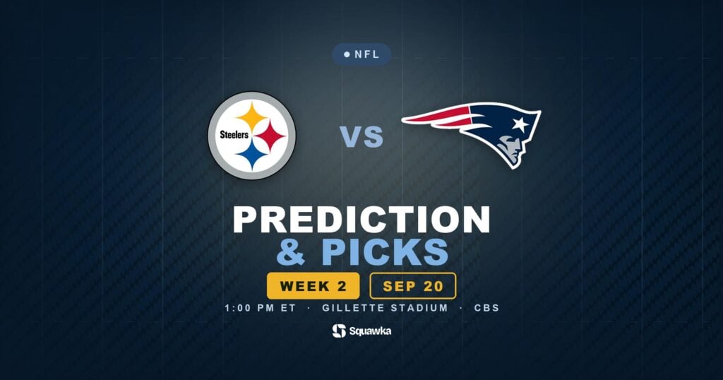 Pittsburgh Steelers vs New England Patriots prediction, picks and odds for Week 2 of the 2026 NFL season