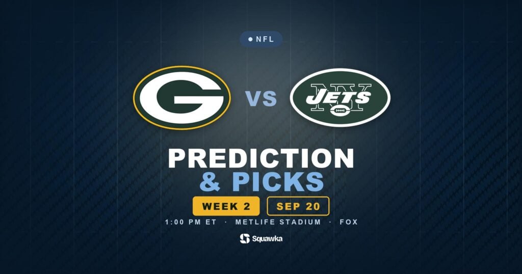 Green Bay Packers vs New York Jets prediction, picks and odds for Week 2 of the 2026 NFL season