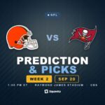 Cleveland Browns vs Tampa Bay Buccaneers prediction, picks and odds for Week 2 of the 2026 NFL season