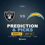 Las Vegas Raiders vs Los Angeles Chargers prediction, picks and odds for Week 2 of the 2026 NFL season