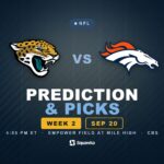 Jacksonville Jaguars vs Denver Broncos prediction, picks and odds for Week 2 of the 2026 NFL season
