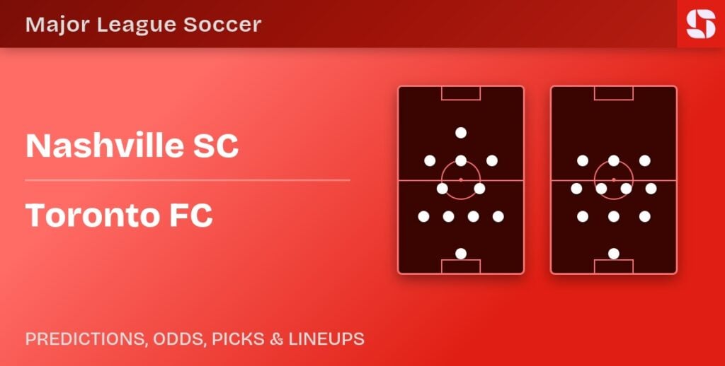Nashville SC vs Toronto FC predicted formations