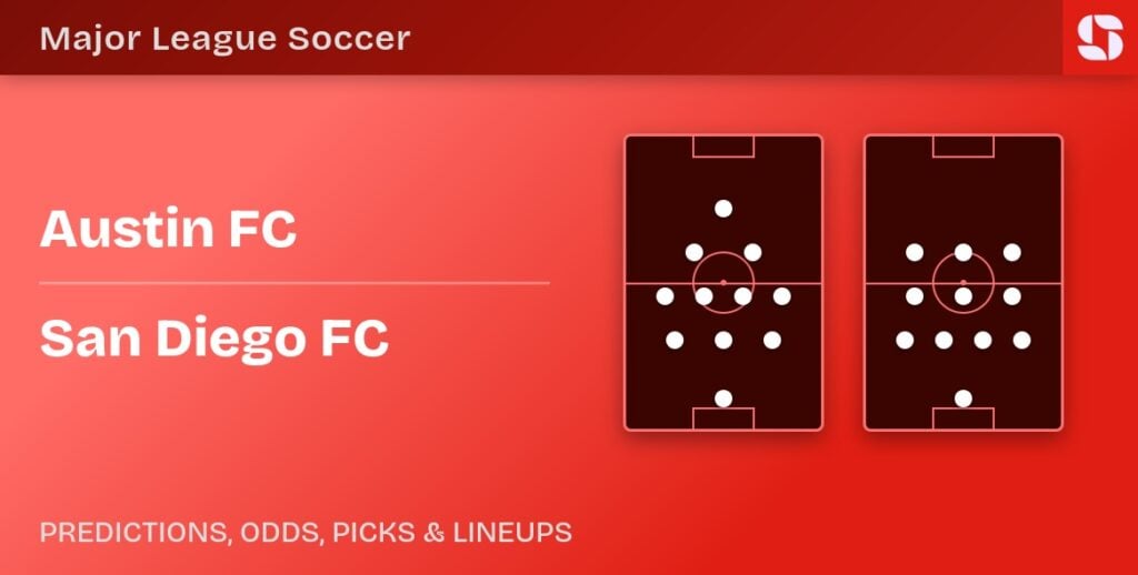 Austin FC vs San Diego FC predicted formations