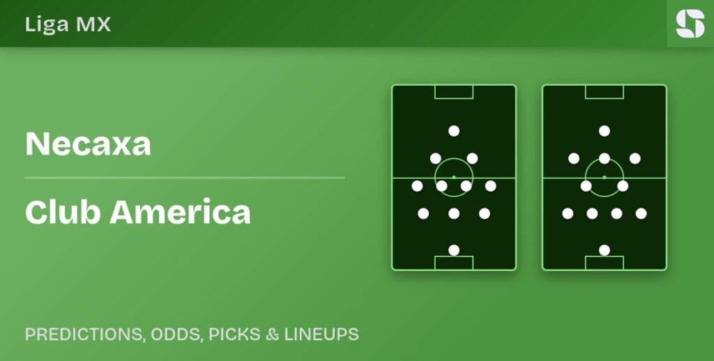 Necaxa vs Club America predicted formations