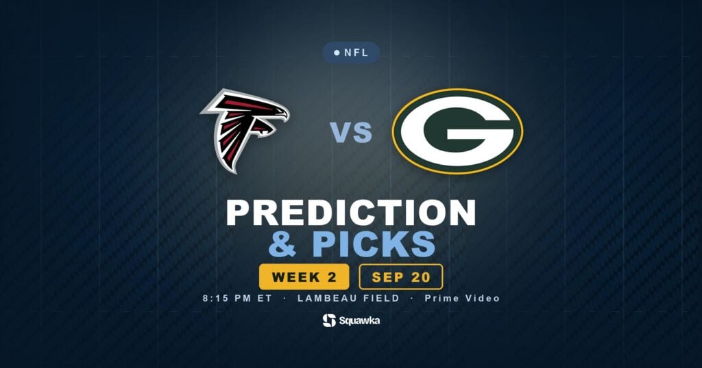 Atlanta Falcons vs Green Bay Packers prediction, picks and odds for Week 2 of the 2026 NFL season