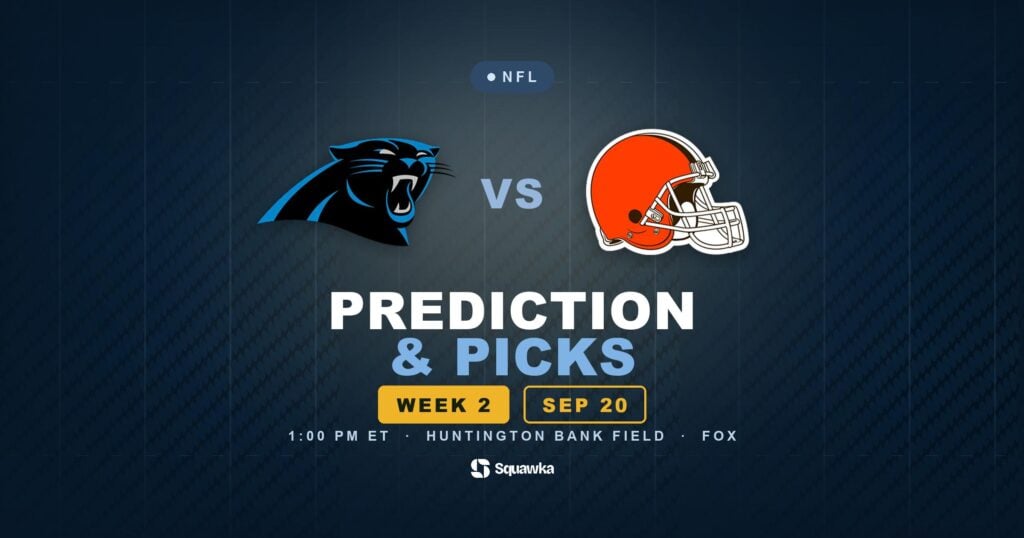 Carolina Panthers vs Cleveland Browns prediction, picks and odds for Week 2 of the 2026 NFL season