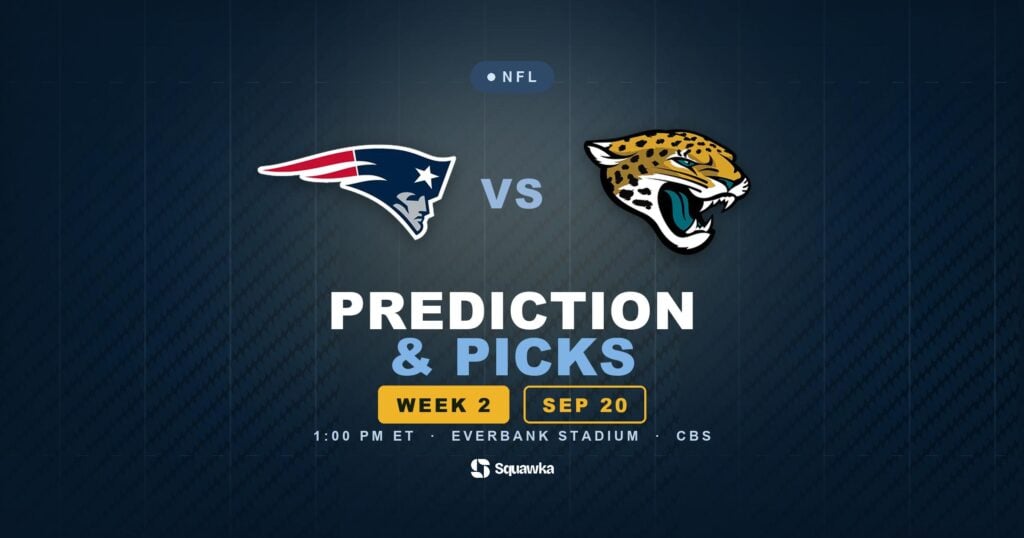 New England Patriots vs Jacksonville Jaguars prediction, picks and odds for Week 2 of the 2026 NFL season