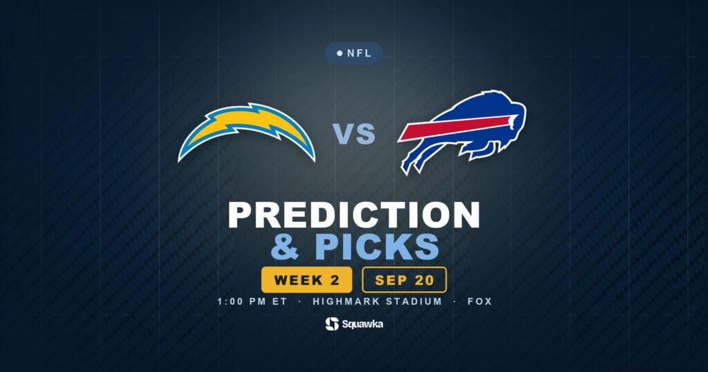 Los Angeles Chargers vs Buffalo Bills prediction, picks and odds for Week 2 of the 2026 NFL season