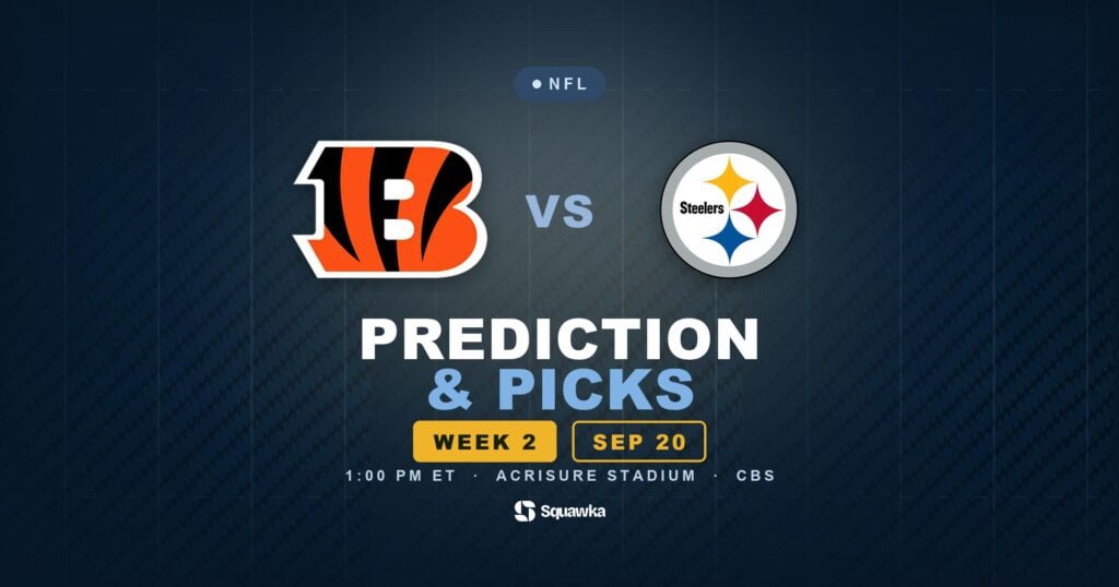 Cincinnati Bengals vs Pittsburgh Steelers prediction, picks and odds for Week 2 of the 2026 NFL season