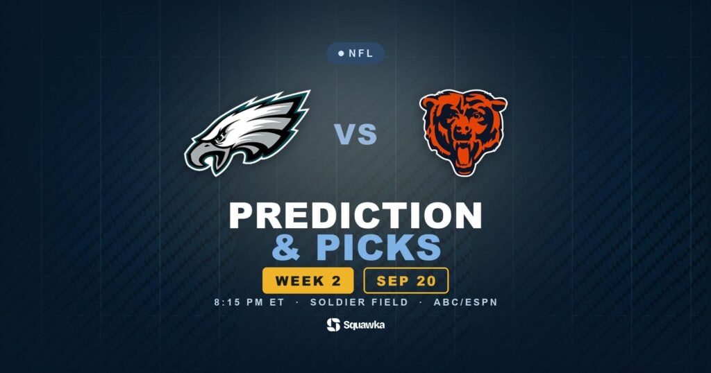 Philadelphia Eagles vs Chicago Bears prediction, picks and odds for Week 2 of the 2026 NFL season