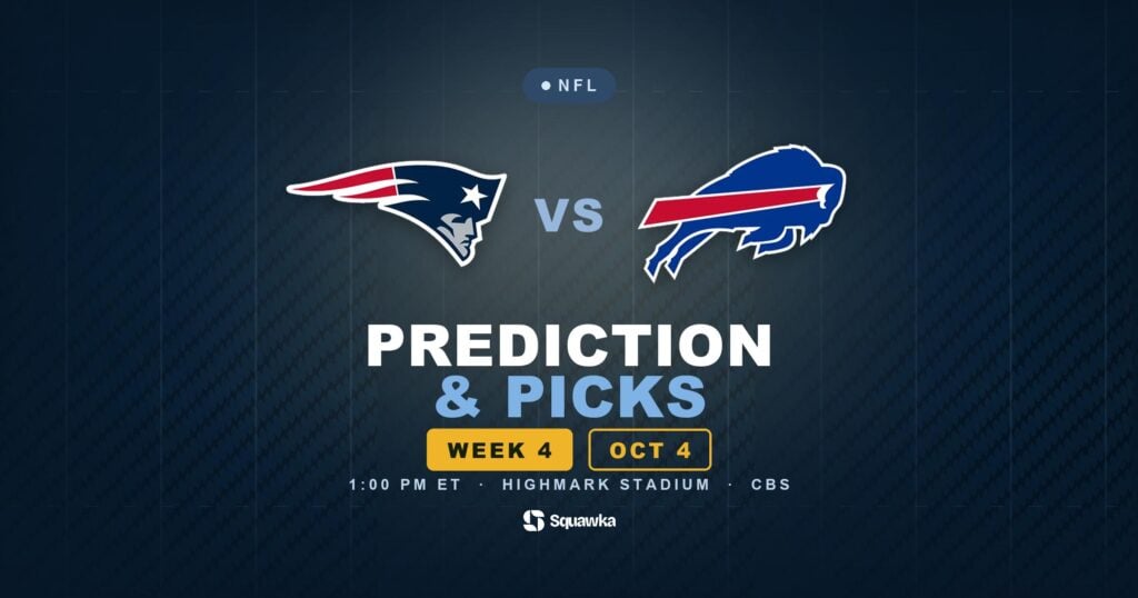 New England Patriots vs Buffalo Bills prediction, picks and odds for Week 4 of the 2026 NFL season
