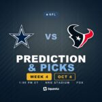 Dallas Cowboys vs Houston Texans prediction, picks and odds for Week 4 of the 2026 NFL season
