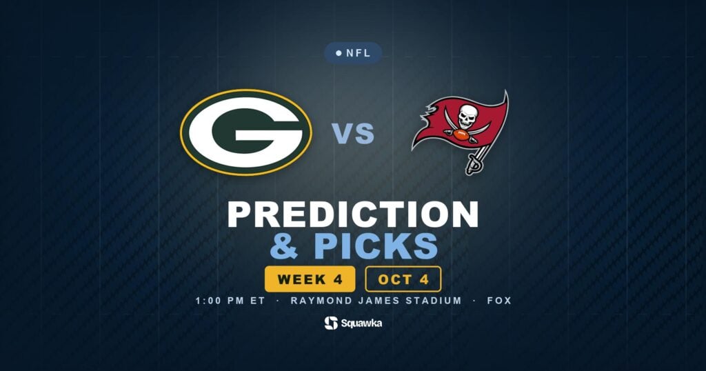 Green Bay Packers vs Tampa Bay Buccaneers prediction, picks and odds for Week 4 of the 2026 NFL season