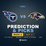 Tennessee Titans vs Baltimore Ravens prediction, picks and odds for Week 4 of the 2026 NFL season