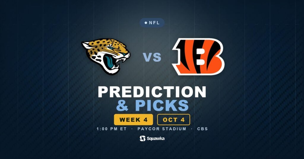Jacksonville Jaguars vs Cincinnati Bengals prediction, picks and odds for Week 4 of the 2026 NFL season