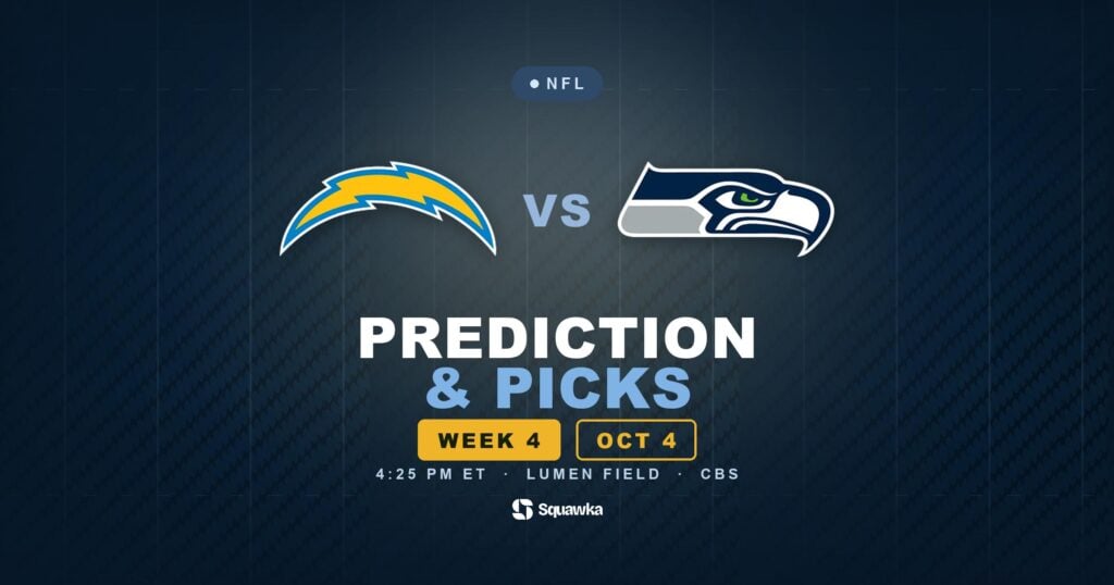 Los Angeles Chargers vs Seattle Seahawks prediction, picks and odds for Week 4 of the 2026 NFL season