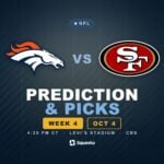 Denver Broncos vs San Francisco 49ers prediction, picks and odds for Week 4 of the 2026 NFL season