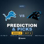 Detroit Lions vs Carolina Panthers prediction, picks and odds for Week 4 of the 2026 NFL season