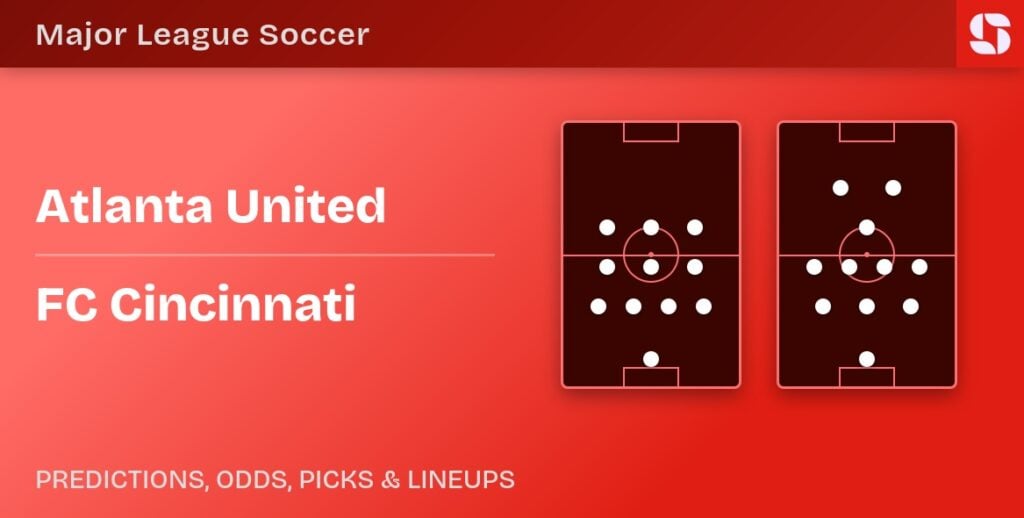 Atlanta United vs FC Cincinnati predicted formations