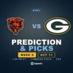 Chicago Bears vs Green Bay Packers prediction, picks and odds for Week 5 of the 2026 NFL season