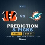 Cincinnati Bengals vs Miami Dolphins prediction, picks and odds for Week 5 of the 2026 NFL season
