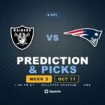 Las Vegas Raiders vs New England Patriots prediction, picks and odds for Week 5 of the 2026 NFL season