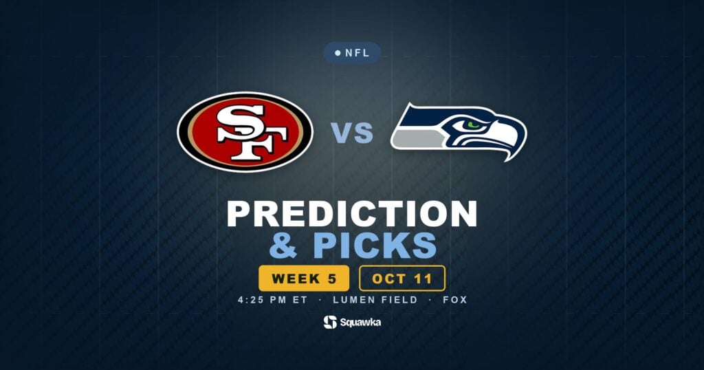 San Francisco 49ers vs Seattle Seahawks prediction, picks and odds for Week 5 of the 2026 NFL season