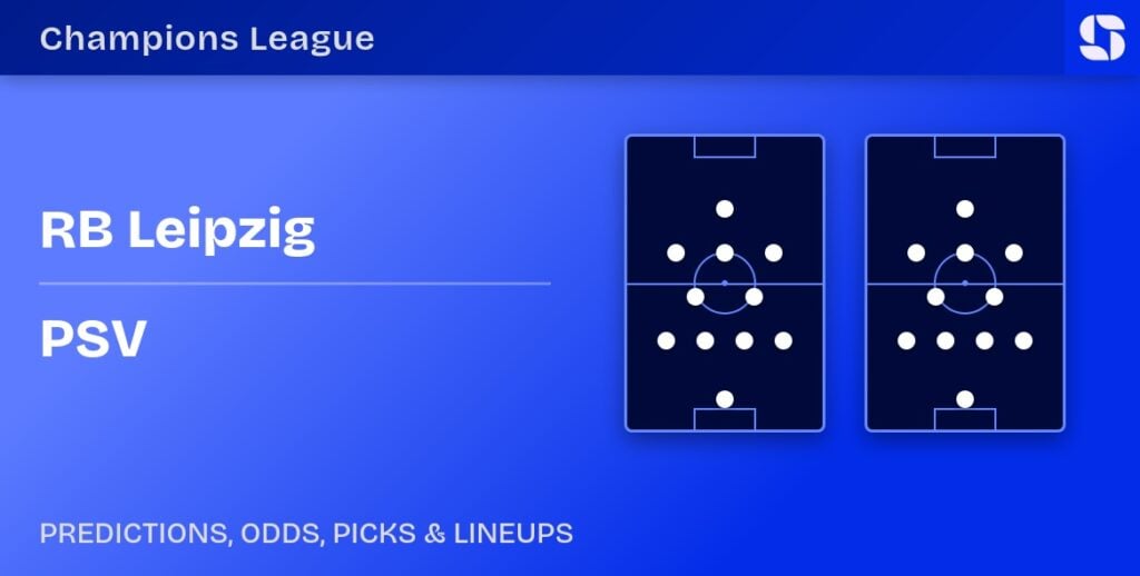 RB Leipzig vs PSV predicted formations