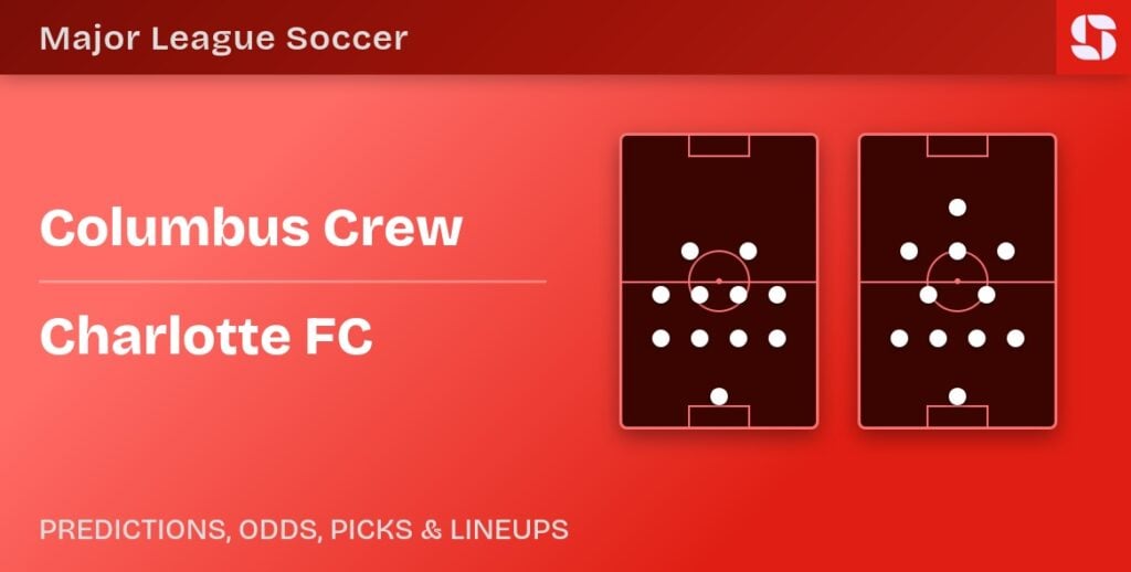 Columbus Crew vs Charlotte FC predicted formations