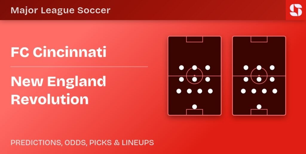 FC Cincinnati vs New England Revolution predicted formations