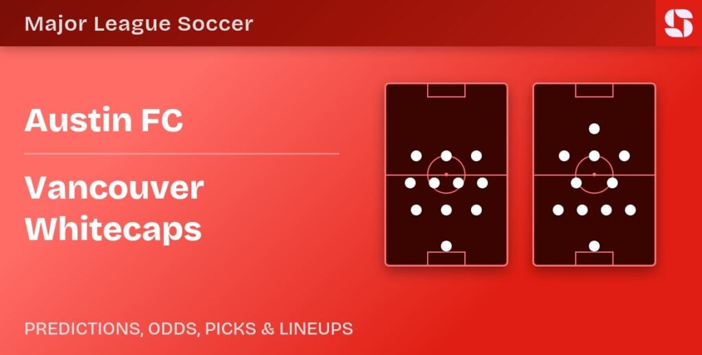 Austin FC vs Vancouver Whitecaps predicted formations