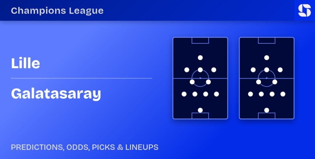 Lille vs Galatasaray predicted formations