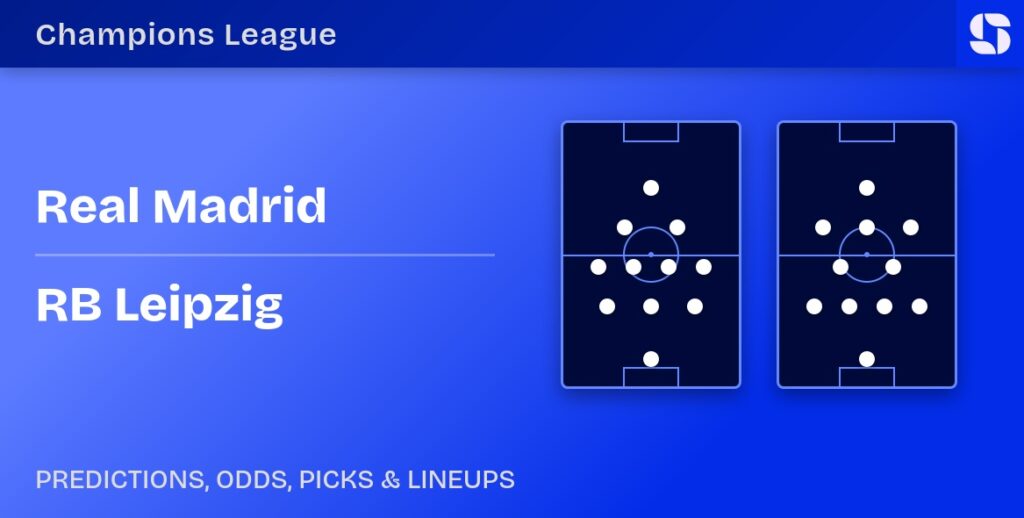 Real Madrid vs RB Leipzig predicted formations