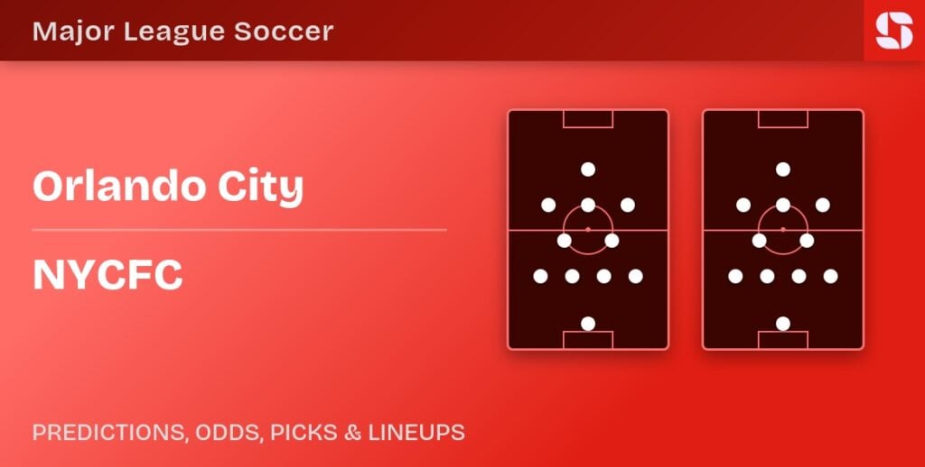 Orlando City vs NYCFC predicted formations