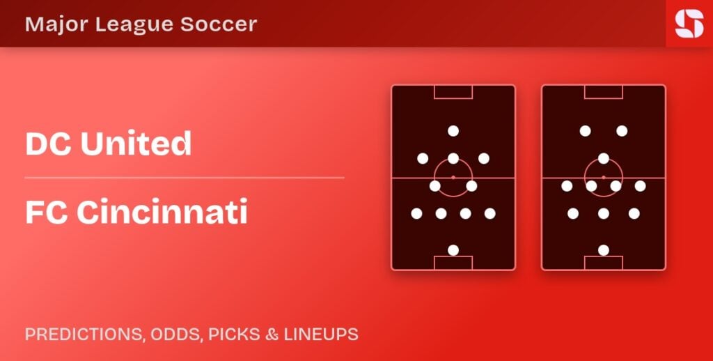 DC United vs FC Cincinnati predicted formations