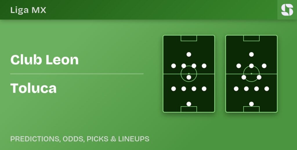 Club Leon vs Toluca predicted formations