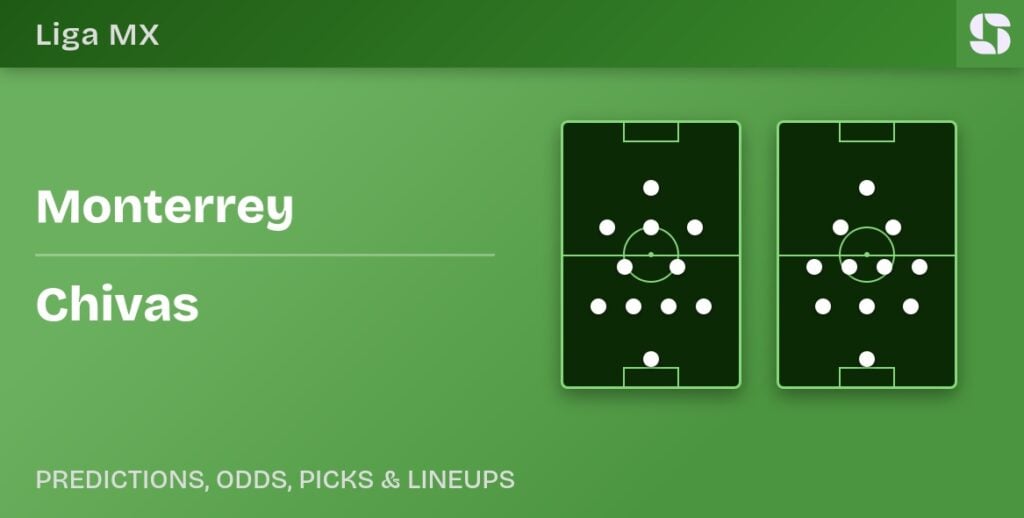 Monterrey vs Chivas predicted formations