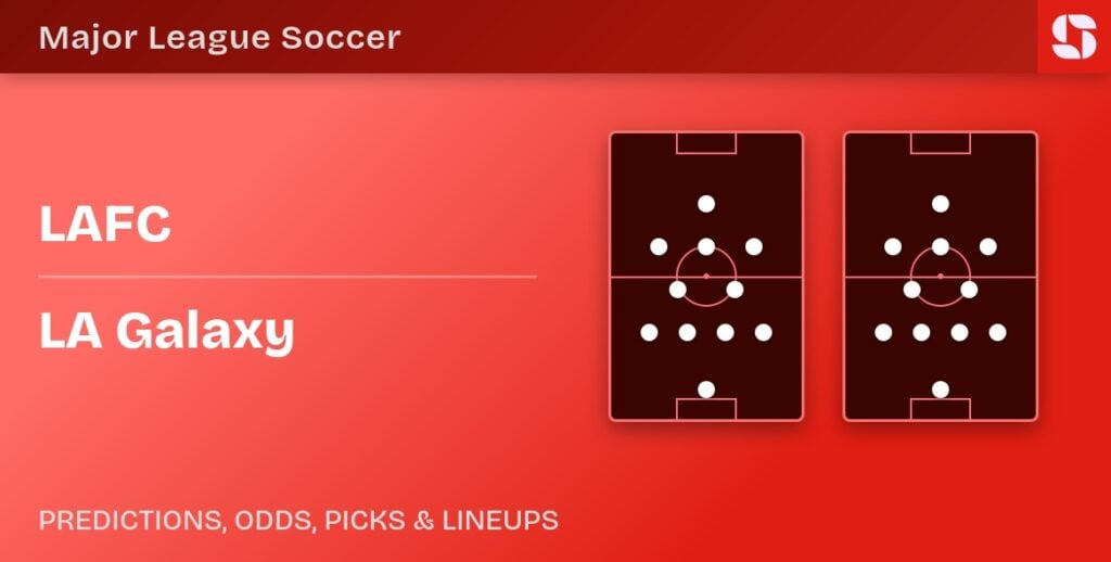 LAFC vs LA Galaxy predicted formations