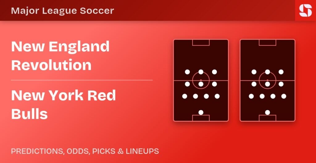 New England Revolution vs New York Red Bulls predicted formations